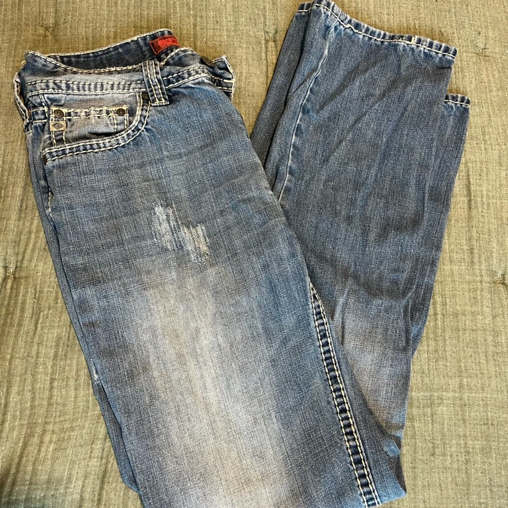 Rock & Roll relaxed straight leg jeans 32X34 - Picture 1 of 3